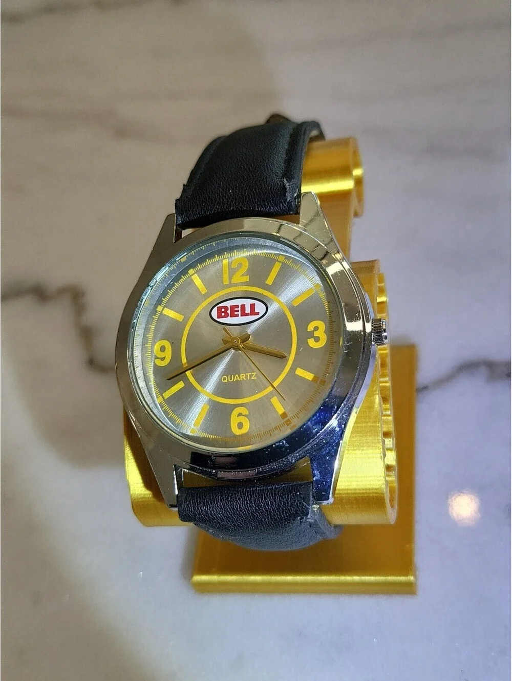 Men's Quartz Watch Working New Battery Motorcycle 40mm Bell Helmets Racing Works
